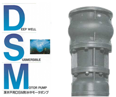深井戸用DSM形水中モーターポンプ